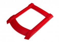 (TRX7817R) Skid plate, roof (body) (red)/ 3x15mm CS (4) (requires #7713X to mount)