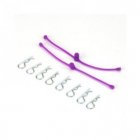 Dubro 2250 Body Klip Retainers Purple (2)