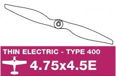 (AP 04745E) APC - Electro propeller - 400 klasse - 4.75X4.5E