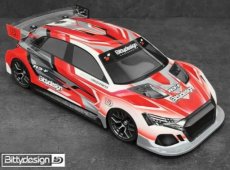 (BDFWD190A3F) A3-F 1/10 clear body 190mm for FWD car, Light weight (0.7)