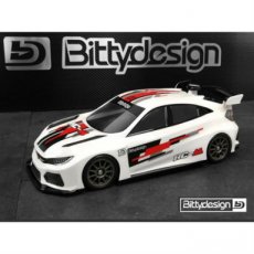 (BDFWD-HCM) Bittydesign 1/10 HC-M M-Chassis Clear Body 210-225mm wheelbase