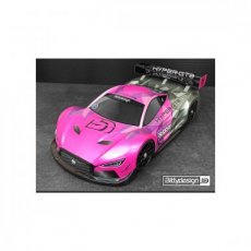 (BDGT8-HYP) Bittydesign HYPER-GT8 1/8 GT clear body 325mm (LW | 1.0mm)