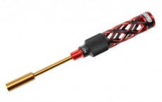 (C 16463) Team Corally PRO Tool - Hardened Tip - Lightened Alu Grip - Nut M4 7.0mm