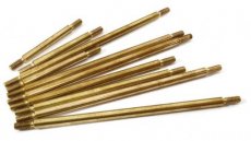 (C 29574) Brass Alloy 10-Piece Linkage Set for 1/10 TRX-4 Crawler (12.8-in WB)