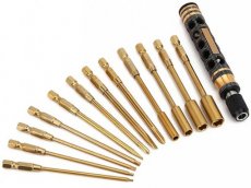 (C 31279) QucikPit RC Tool Wrench w/12 Tips