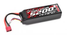 (C 49231-D) Team Corally - Power Racing 60C - 5200MAH - 3S - 11,1V - T-Plug - Semi-Soft Case