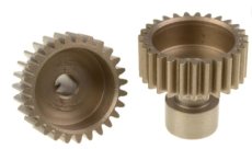 (C71127) Team Corally - 48 DP Pinion – Long Boss – Hardened Steel – 27 Teeth - ø3.17mm