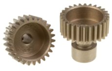 (C71226) Team Corally - 48 DP Pinion – Long Boss – Hardened Steel – 26 Teeth - ø3.17mm