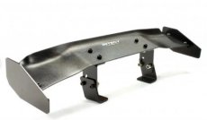 (C24896BLACK) Realistic 1/10 Size Aluminum Rear Wing 165mm Width