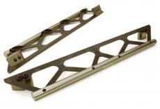 (C26834GREY) Side Protection Nerf Bars for Traxxas X-Maxx 4X4