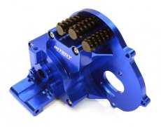 (C28196BLUE) Alloy Gearbox Housing for Traxxas 1/10 Stampede 2WD, Rustler 2WD, Bandit & Bigfoot