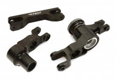 (C28398BLACK) Steering Bell Crank Set for Traxxas X-Maxx 4X4