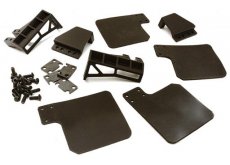 (C28484) Off-Road Mud Flaps Dirt Guards for Traxxas TRX-4 Scale & Trail Crawler