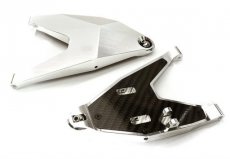 (C28607SILVER) Machined Front Lower Suspension Arms for Traxxas 1/7 Unlimited Desert Racer