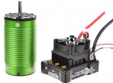 (CC-010-0165-02) Castle Creations - MAMBA MONSTER X8S - Sensored-Sensorless Car ESC Car ESC - 3-8S - w/ 1717-1650KV Sensored Motor