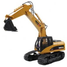 (CY1535) HUINA 1/14 SCALE RC EXCAVATOR 2.4G 15CH w/DIE CAST BUCKET