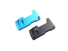 (DTEL01025A) CNC Aluminum Suspension Ride Height & Camber Gauge Tool Red for 1/10 RC Car Blue