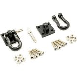 (FAST2320BK) Fastrax Metal Bumper Shackles & Mounting Bracket 2Pcs