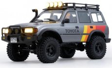 (FMS11042RS-GY-SP) 1/10 Toyota Land cruiser 80 FCX10 scaler ARTR kit (RS version) - Grey