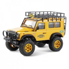 (FMS12491RTR-YL) 1/24 Land rover Defender 90 FCX24M crawler RTR kit - camel Trophy