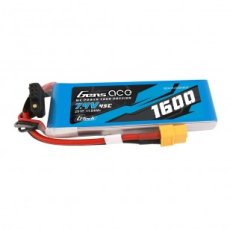 (GEA162S45X6GT) Gens ace G-Tech 1600mAh 7.4V 45C 2S1P Lipo Battery Pack with XT60 Plug