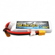 (GEA222S30X6GT) Gens ace G-Tech Soaring 2200mAh 7.4V 30C 2S1P Lipo Battery Pack with XT60 Plug