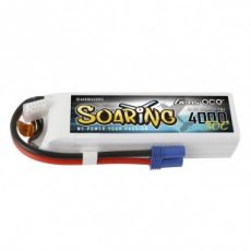 (GEA40004S30E5) Gens ace Soaring 4000mAh 14.8V 30C 4S1P Lipo Battery Pack with EC5 plug