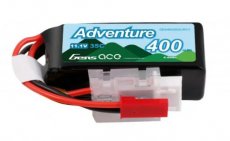 GEA4003S35JRCY Gens Ace 400mAh 3S 35C Lipo Battery with JST-RCY | Adventure | G-Tech