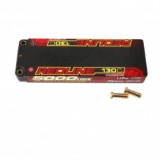 (GEA50002S13D5) Gens ace Redline Series 5000mAh 7.4V 130C 2S1P HardCase 56# HV Lipo Battery