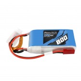 (GEA8002S45J5) GENS ACE LIPO 800MAH 7.4V 45C 2S1P LIPO BATTERY PACK