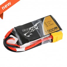 (TA-45C-1000-2S1P) TATTU 1000mAh 7.4V 45C 2S1P Lipo Battery Pack