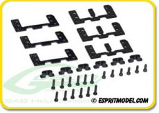 (H0245-S) SAB Goblin 500 Carbon Servo Mounts