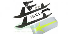 (H0652-S)CARBON FIBER LANDING GEAR SET - GOBLIN 500 SPORT