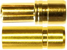(MUL 83511) 5.5mm gold connector, slotted