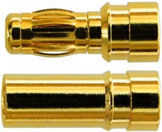 (MUL83311) 3.5mm gold connector 5 paar