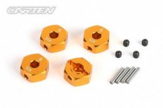 (NBA 343) CARTEN 12mm Hex Hub 6mm (4)