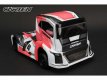 (NBA809) CARTEN Racing Truck M-Chassis Clear Body (210mm)