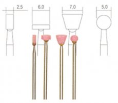 PR 28770 (PR 28770) Proxxon Edelkorund Slijpstiftenset 4-Dlg