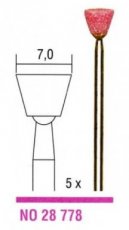 (PR 28778) Proxxon Edelkorund Slijpstift Conus 5st