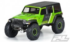 (PR3546-00) Jeep® Wrangler JL Unlimited Rubicon Clear Body for 12.3" (313mm) Wheelbase Scale Crawlers