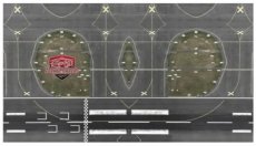 (PRMAF) Pocket Racer Airfield Racetrack 160x90 cm