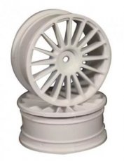 (RI RH105) Ride Nylon Wheel 16-Spoke - White (4)