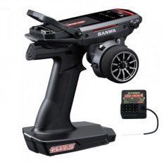 (SA 101A32971A) Radio SANWA M17S 2,4GHz FH5 + RX-493i receiver