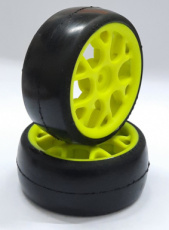 (SP 00017) 1/10 Slick tires SPORT Soft not belted Rear