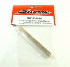 SW 338069 (SW 338069) SWORKz Brass Reinforcement for Center Chassis (50g)