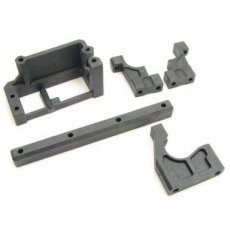 (SW228007) SWORKz Steering Servo Mount/Center Diff Mount Plastic Parts