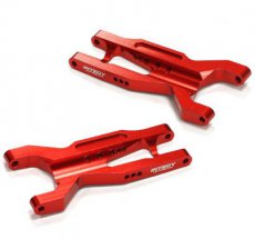 (T8669RED) Billet Machined Rear Suspension Arms for Traxxas 1/10 Slash 2WD