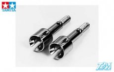 (TAM50823) TA-02 - Rear Wheel Axle (2 pcs)