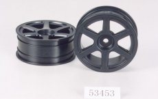 (TAM 53453) Medium Narrow 6-Spoke Wheels 24mm (2pcs.) Offset +2
