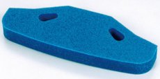 (TAM53683) Urethane Bumper M Blue - TT-01